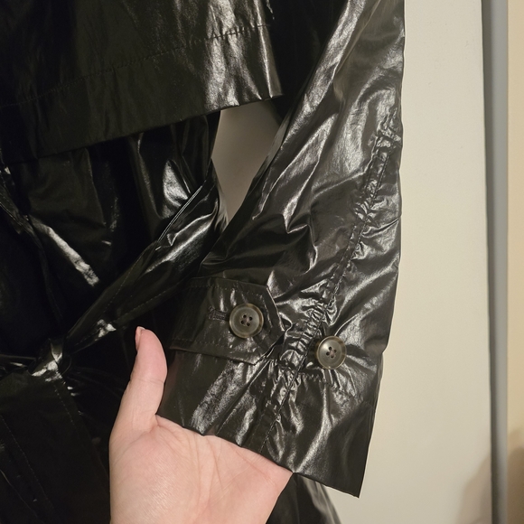 J. Crew Rain Or Shine Black Trench Coat - Picture 7 of 7